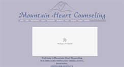 Desktop Screenshot of mountainheartcounseling.com